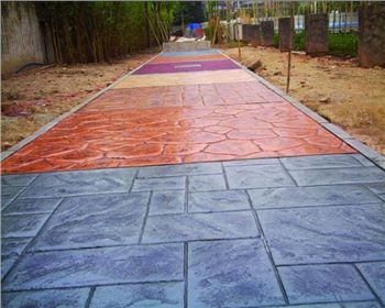 雅安壓印混凝土